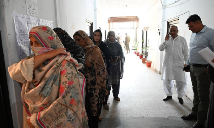 AJK enter crucial election phase as polling begins in Mirpur division amid tight security