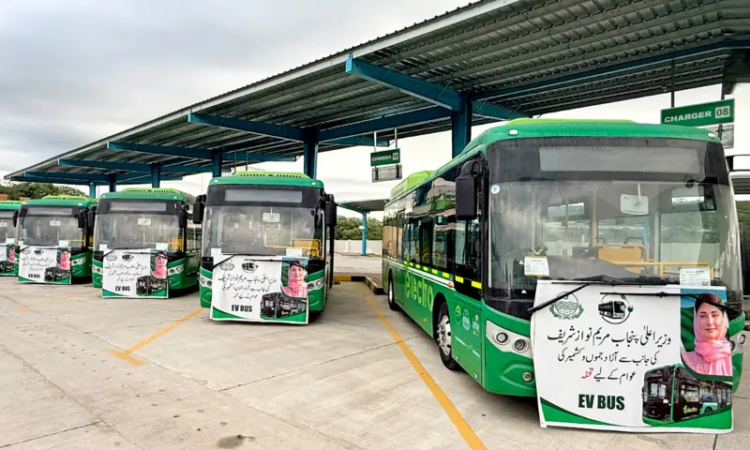 AJK Election Commission warns against code violations as PML-N's 'gift' of e-buses