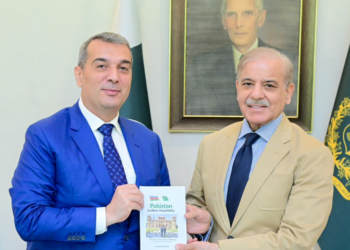 PM Shehbaz bids farewell to Azerbaijani envoy, reaffirms commitment to stronger bilateral ties