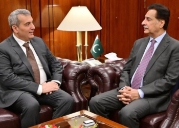Speaker Ayaz Sadiq bids farewell to Azerbaijan envoy