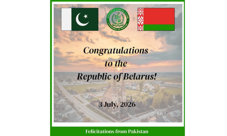 Pakistan facilitates Belarus on Republic Day