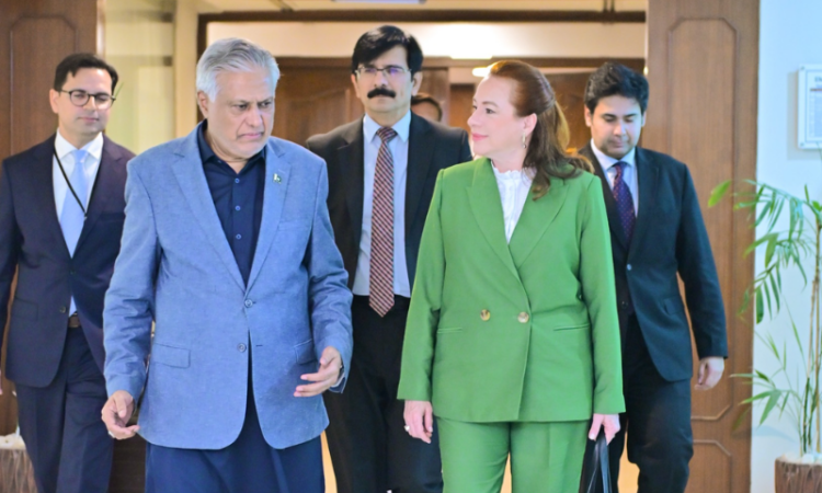 Pakistan backs stronger UN role as Ishaq Dar meets UN chief candidate María Fernanda Espinosa