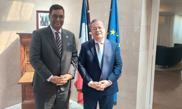 Mauritius High Commissioner meets French Ambassador to discuss bilateral and international issues