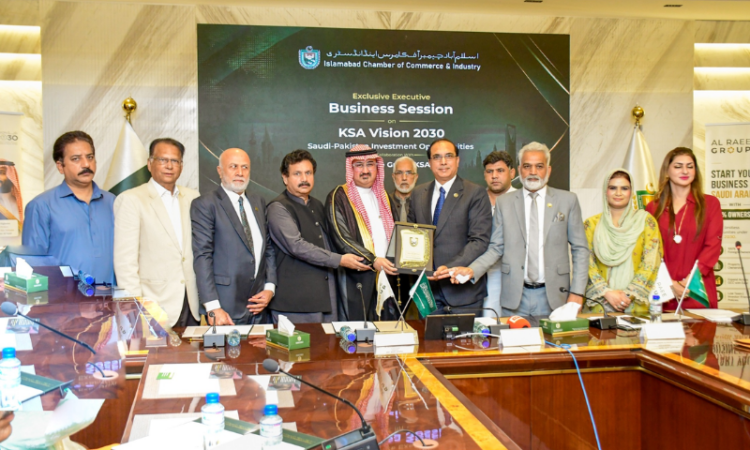 ICCI urges stronger Pakistan-Saudi economic partnership under Vision 2030