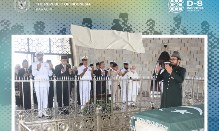 Indonesian ambassador visits Mazar-e-Quaid in Karachi