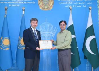 Kazakhstan honours Sub News Media House for strengthening Pakistan-Kazakhstan ties