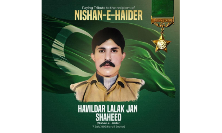 Pakistan Armed Forces pay tribute to Havildar Lalak Jan Shaheed on martyrdom anniversary