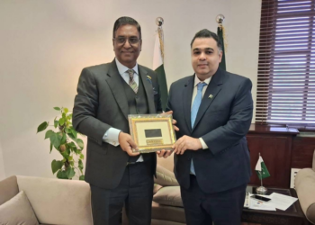 Mauritius envoy meets Fahd Haroon to discuss digital cooperation