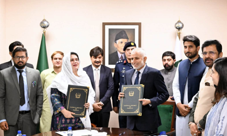 NA and KP Ombudsperson Secretariats sign MoU to advance women's rights