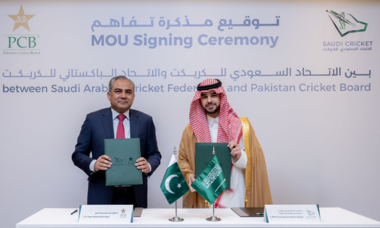 PCB, Saudi cricket body sign MoU to build international stadium in Jeddah