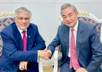 Dar, Wang Yi discuss bilateral ties, regional cooperation on SCO sidelines