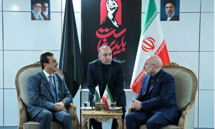 Chairman Senate meets Speaker of the Iranian Parliament; discusses Pakistan-Iran relations
