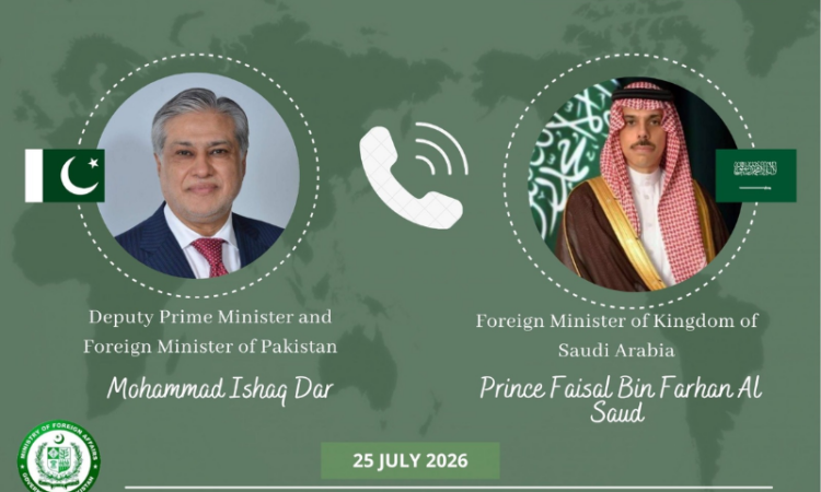 Pakistan, Saudi Arabia discuss regional situation, reaffirm commitment to peace