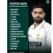 PCB names 17-member squad for West Indies, England Tests; Babar Azam appointed captain