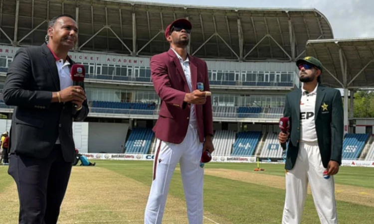 West Indies elect to bat first against Pakistan in opening Test