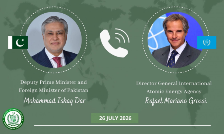 Dar, IAEA chief discuss regional developments, diplomacy and UN leadership bid