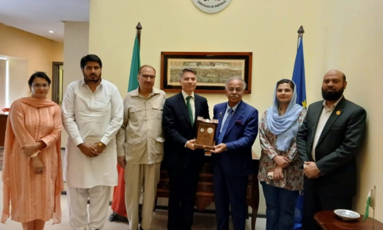 Portugal Ambassador receives FPCCI delegation