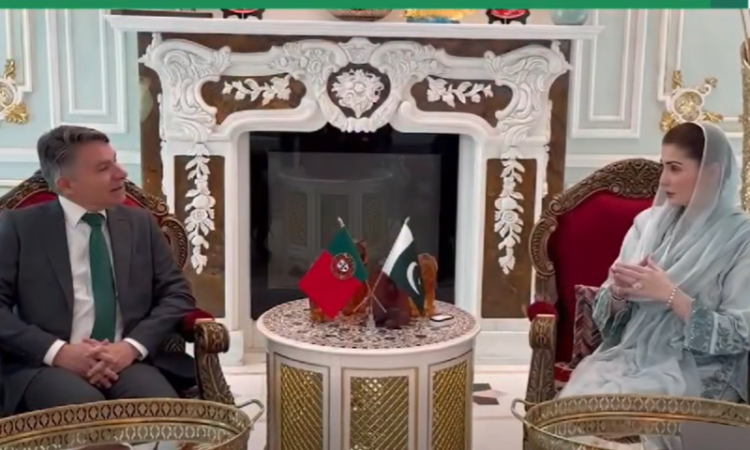 Portuguese Ambassador meets Maryam Nawaz, discuss cooperation avenues