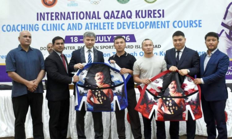 Pakistan, Kazakhstan launch Qazaq Kuresi coaching programme