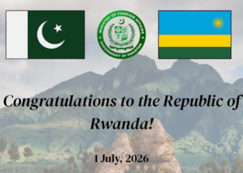 Pakistan extends Independence Day greetings to Rwanda