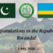 Pakistan extends Independence Day greetings to Rwanda