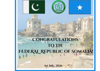 Pakistan extends Independence Day greetings to Somalia