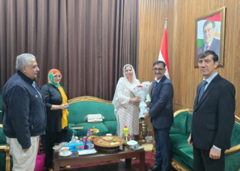 Ambassador of Tajikistan meets Secretary General of the International Parliamentarians' Congress