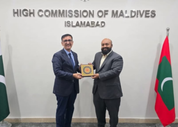 Tajikistan Ambassador meets the High Commissioner of Maldives