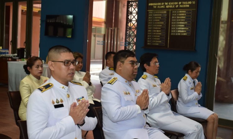 Thai embassy in Islamabad marks King's 74th birthday with oath-taking and blessing ceremony