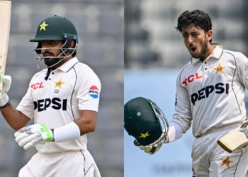 Babar, Awais centuries put Pakistan in command of warm-up match