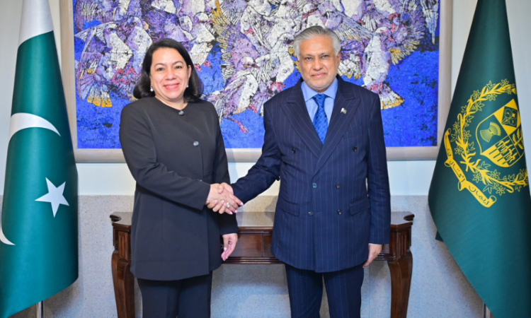 Pakistan reaffirms support for UN as Ishaq Dar meets UN chief candidate Carolyn Rodrigues-Birkett