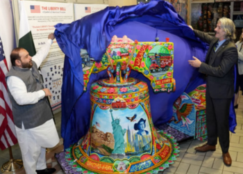 U.S. Embassy launches 'Let Freedom Ring' Liberty Bell exhibition in Islamabad
