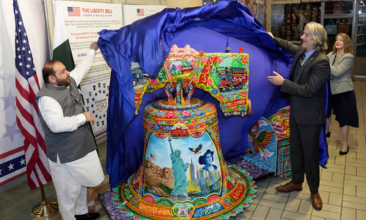 U.S. Embassy launches 'Let Freedom Ring' Liberty Bell exhibition in Islamabad