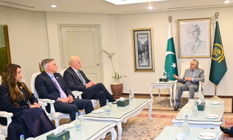 Pakistan, US lawmakers discuss expanding cooperation in trade, investment and regional stability