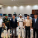 Uzbekistan embassy presents 35 sets of cricket equipment