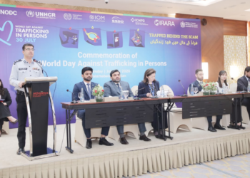 Pakistan reaffirms commitment to combating human trafficking on World Day