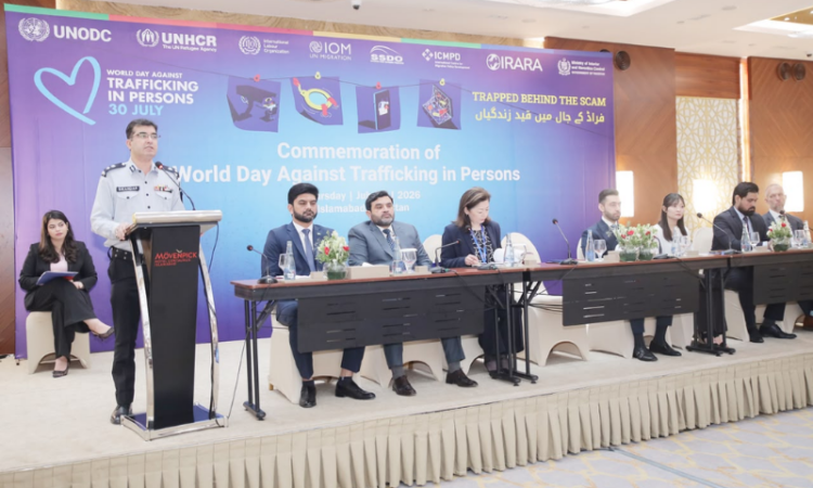 Pakistan reaffirms commitment to combating human trafficking on World Day