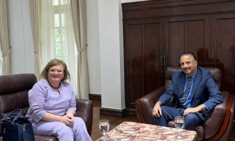Pakistan Envoy meets newly appointed Italian Head of Mission in Yangon