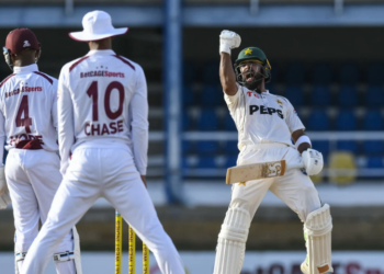 Abdullah Shafique's century puts Pakistan in command against West Indies