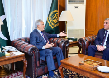 DPM Dar bids farewell to Azerbaijan’s envoy, reaffirms strong bilateral ties