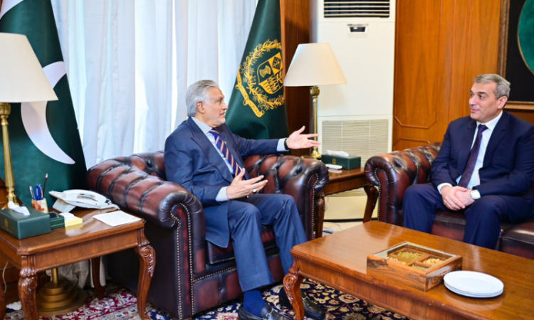 DPM Dar bids farewell to Azerbaijan’s envoy, reaffirms strong bilateral ties