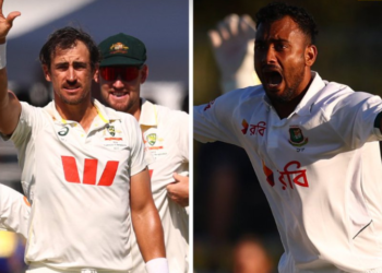 Starc, Shoriful six-fors spark 18-wicket thriller in Mackay Test