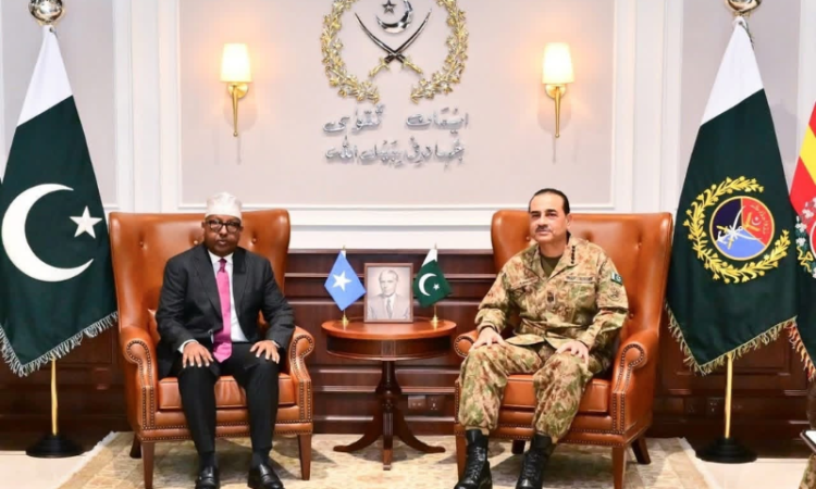 Somali defence minister meets Field Marshal Asim Munir to strengthen defence ties