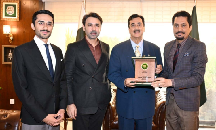 Senate chairman congratulates Pakistan Observer editor on Tamgha-e-Imtiaz