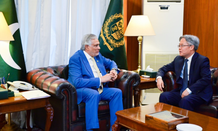 Pakistan, China reaffirm close ties as Dar meets Ambassador Jiang Zaidong