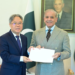 Chinese ambassador calls on PM Shehbaz, conveys President Xi's message