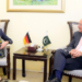 German ambassador, finance minister discuss stronger Pakistan-Germany economic ties