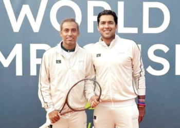 Pakistan tennis veterans win four medals at ITF Masters World Championship
