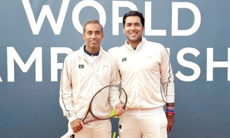 Pakistan tennis veterans win four medals at ITF Masters World Championship