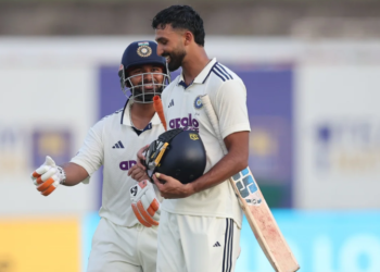 Padikkal hits maiden Test century as India dominate opening day in Galle